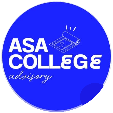 ASA College Advisory — rolled blueprint logo mark